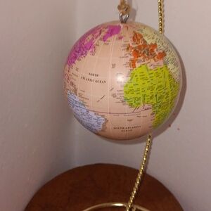 Globe ornament 2003